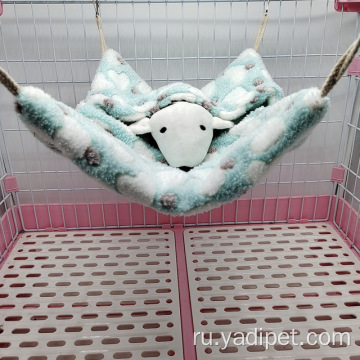 Pet Bird Hamster Hammock Hanging Nest Bed House